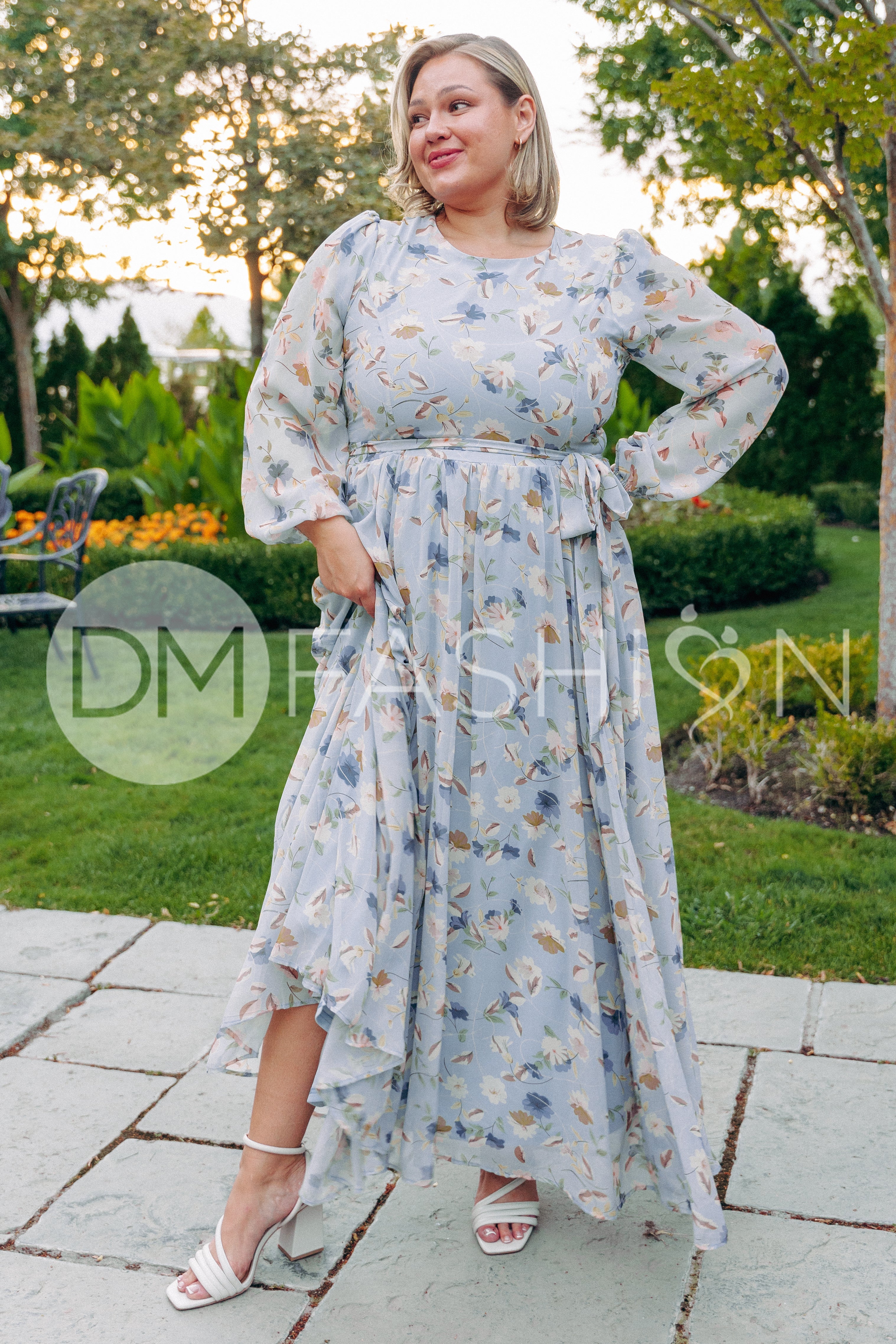 Skye Blue Floral - DM Exclusive