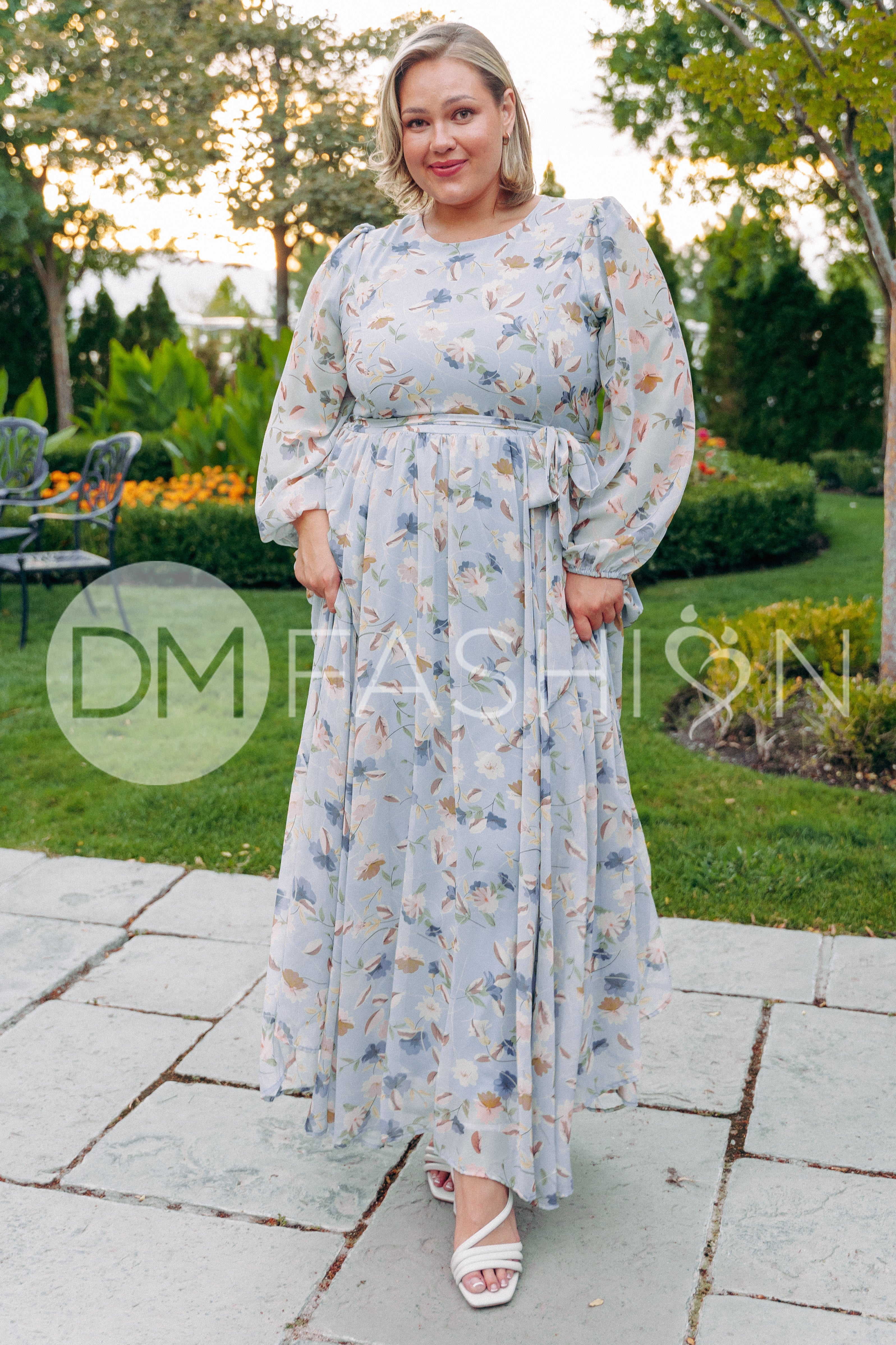 Skye Blue Floral - DM Exclusive