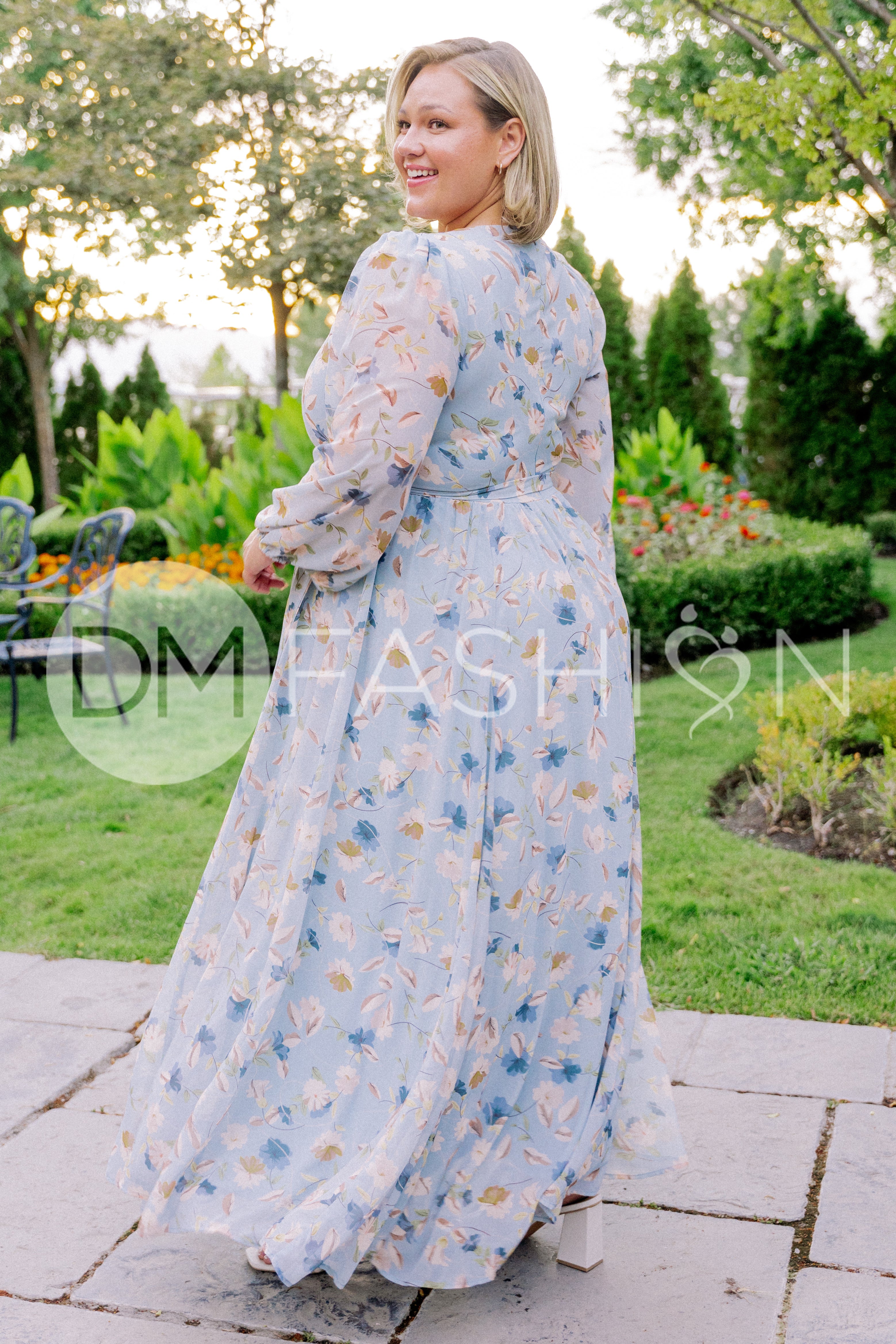 Skye Blue Floral - DM Exclusive