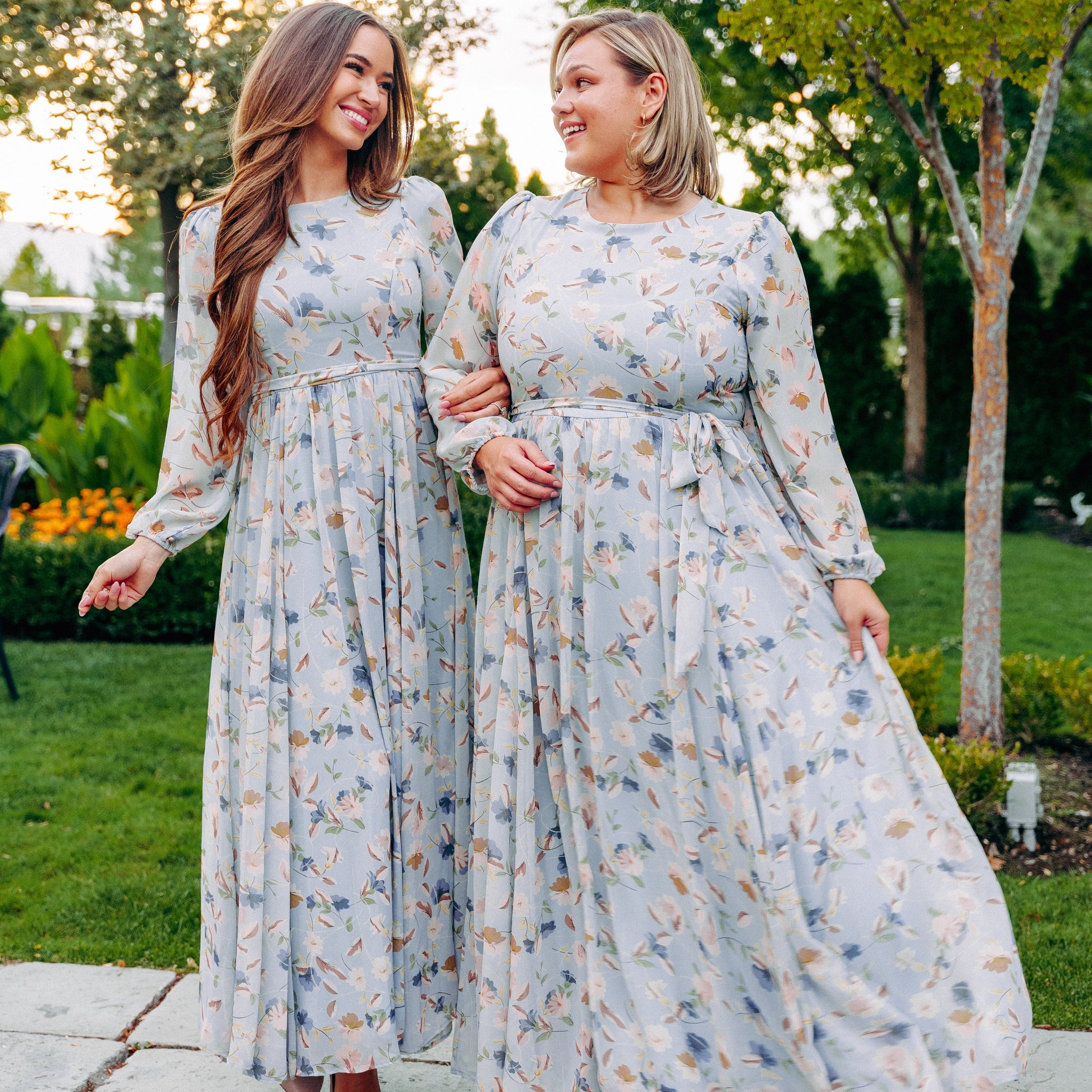 Skye Blue Floral - DM Exclusive