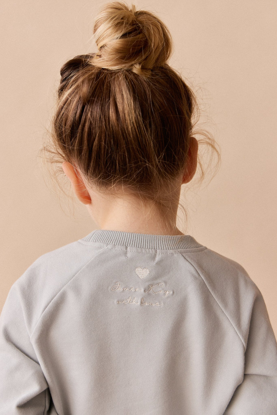 Organic Cotton Mimi Sweatshirt - Dawn Blue Sweetie