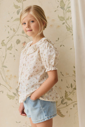 Organic Cotton Alora Top - Bianca Antique
