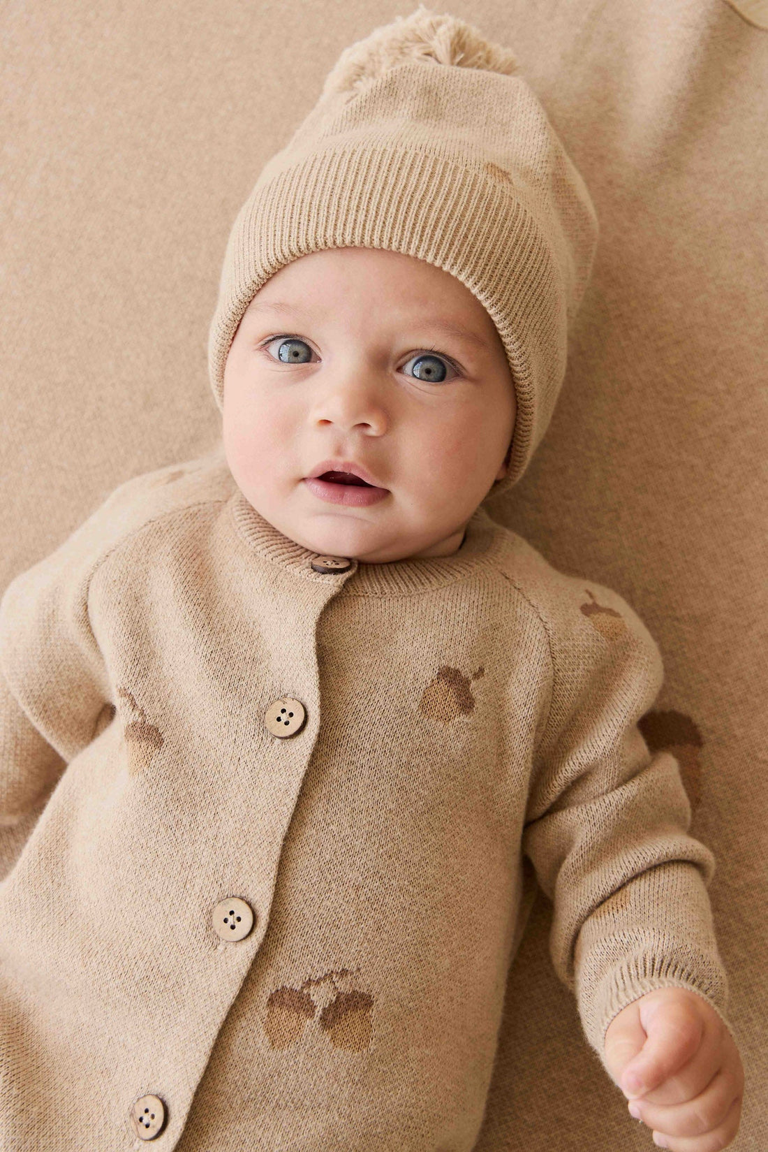Easton Hat - Forest Acorns Cashew Marle