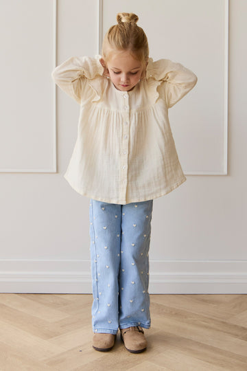 Yvette Pant - Petite Heart Denim