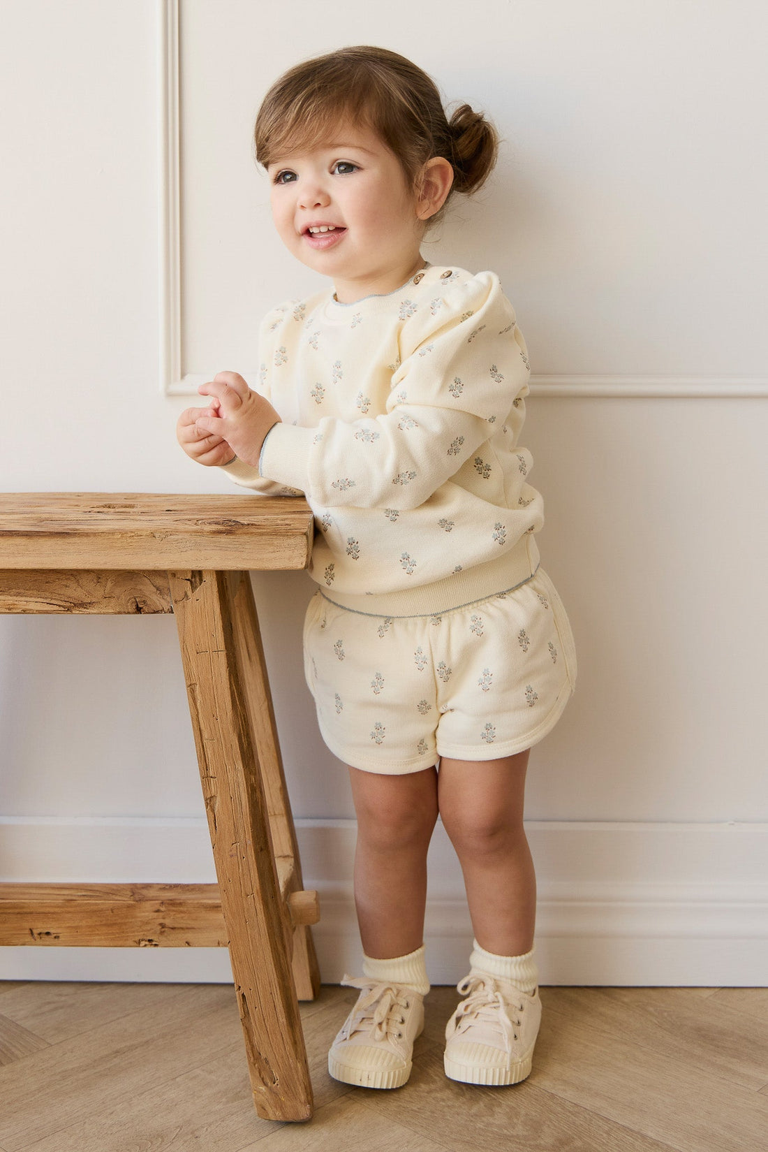 Organic Cotton Monroe Short - Rachelle Blue Fox