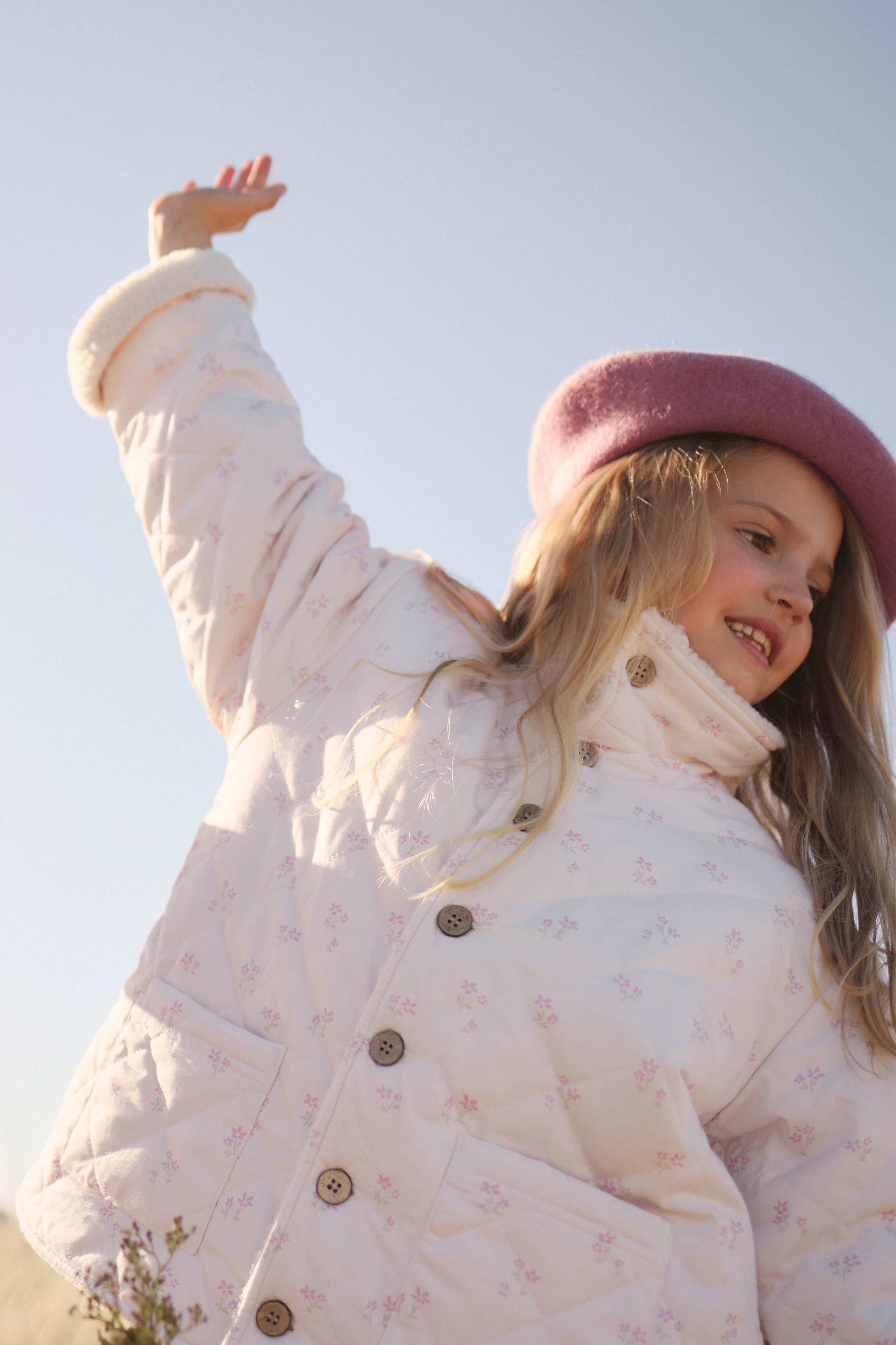 Dahlia Jacket - Pauline Pink