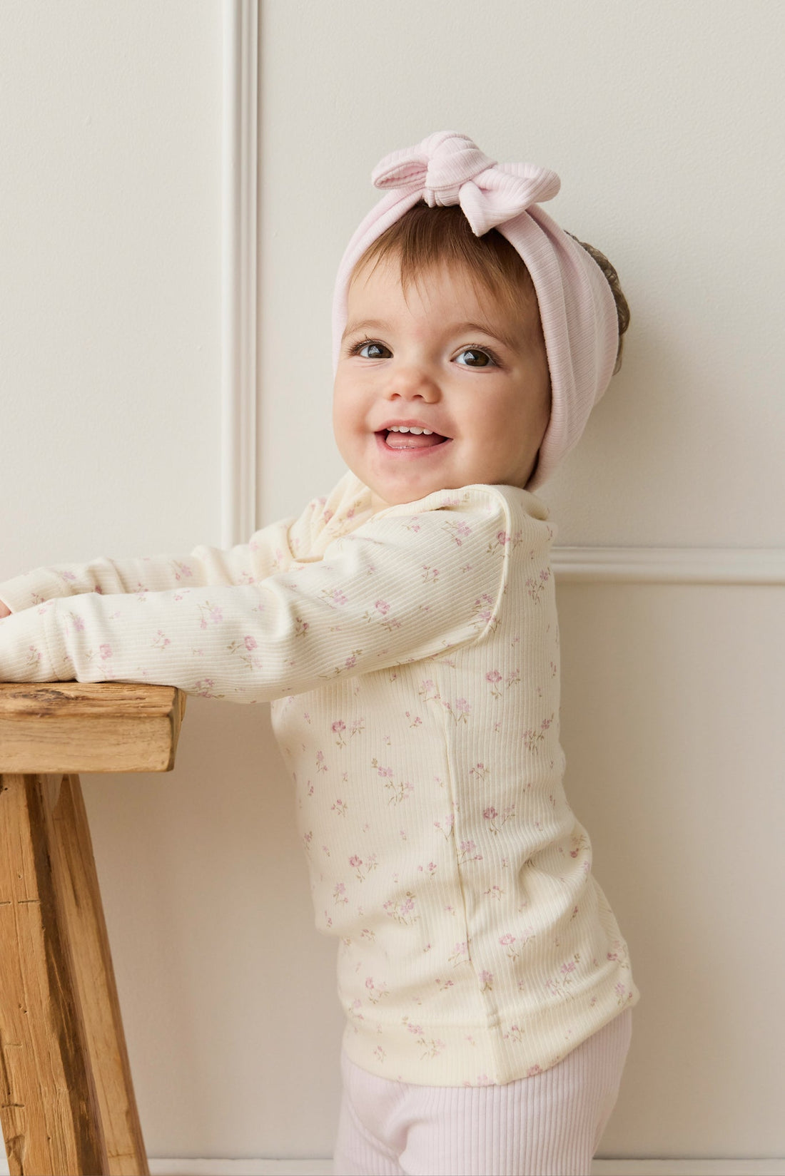 Organic Cotton Modal Lilian Headband - Cassia