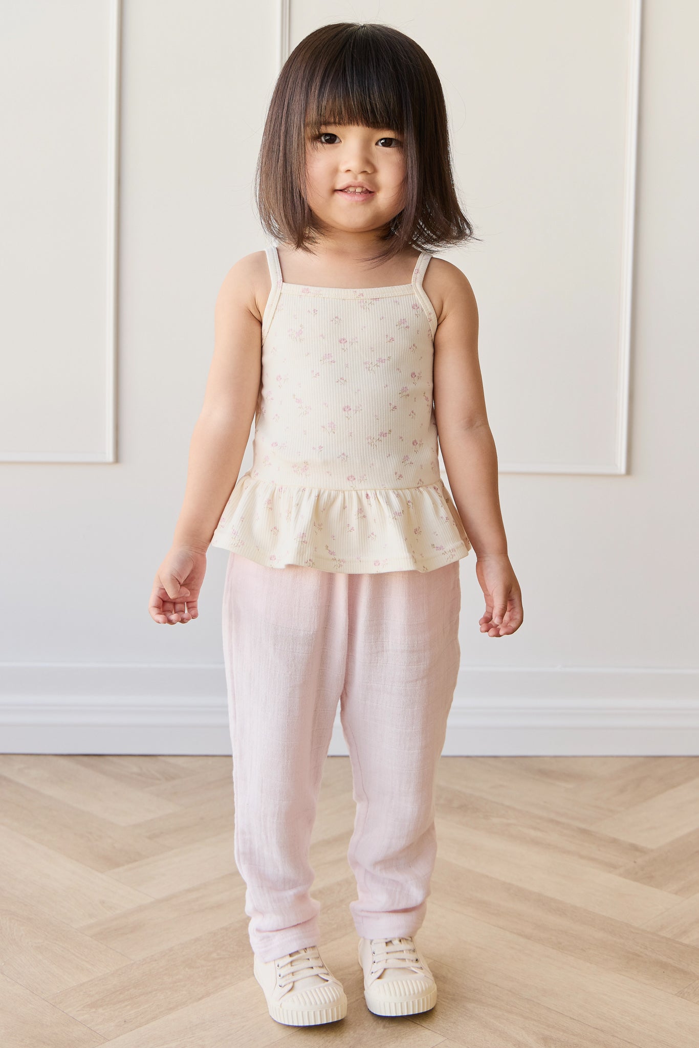 Organic Cotton Muslin Cordelia Pant - Cassia