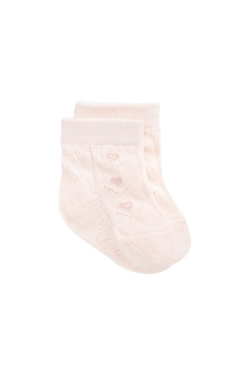Avec Sock - Soft Misty Rose