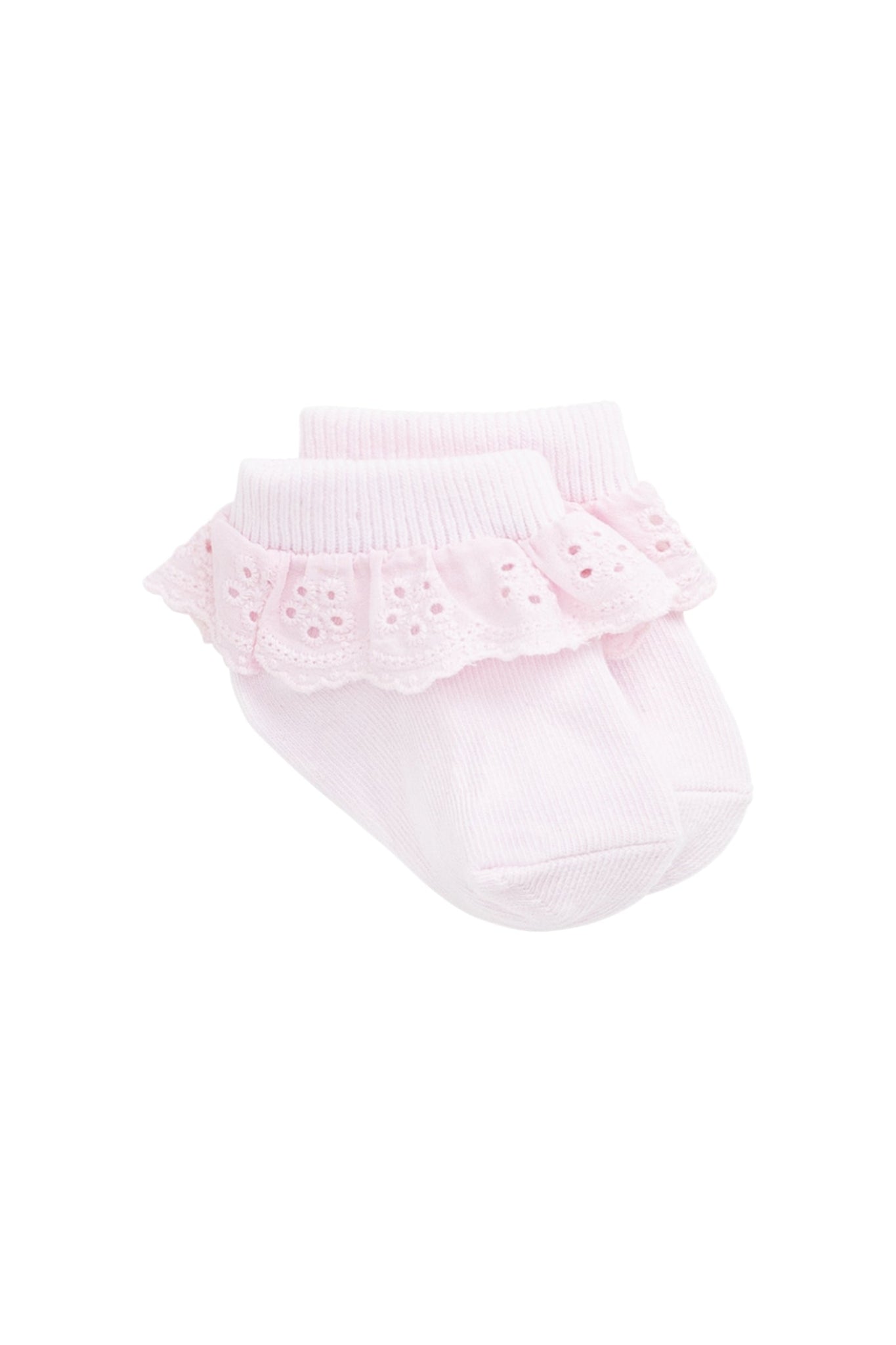 Frill Ankle Sock - Popsicle