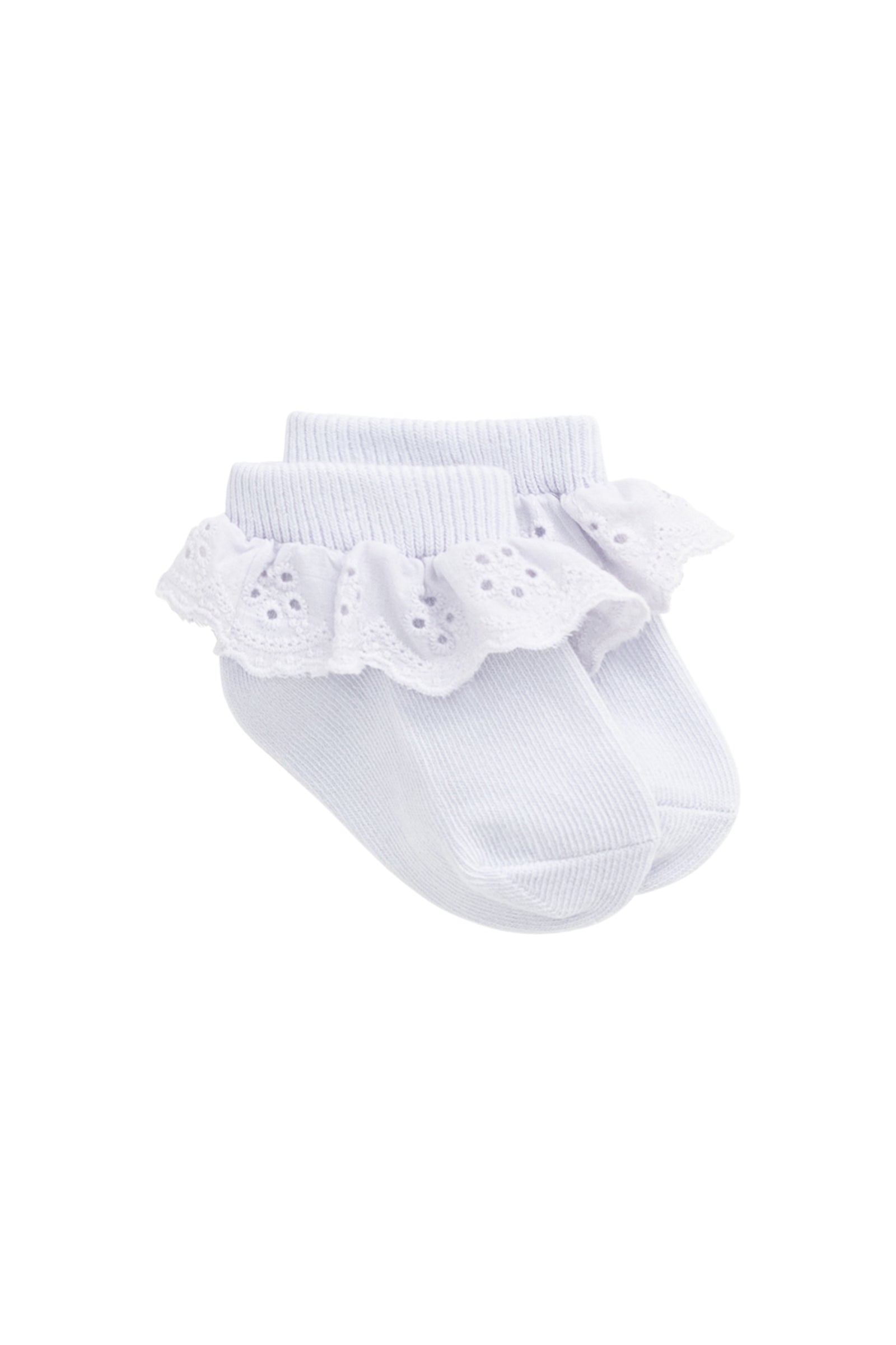 Frill Ankle Sock - Tulle