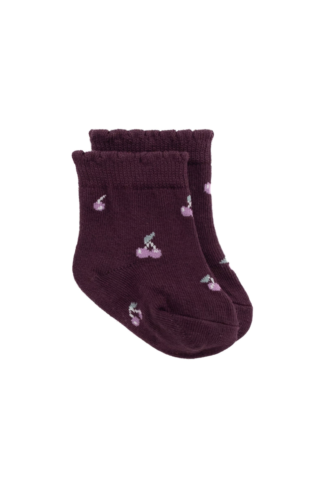 Mirabel Sock - Cherry Love Plum
