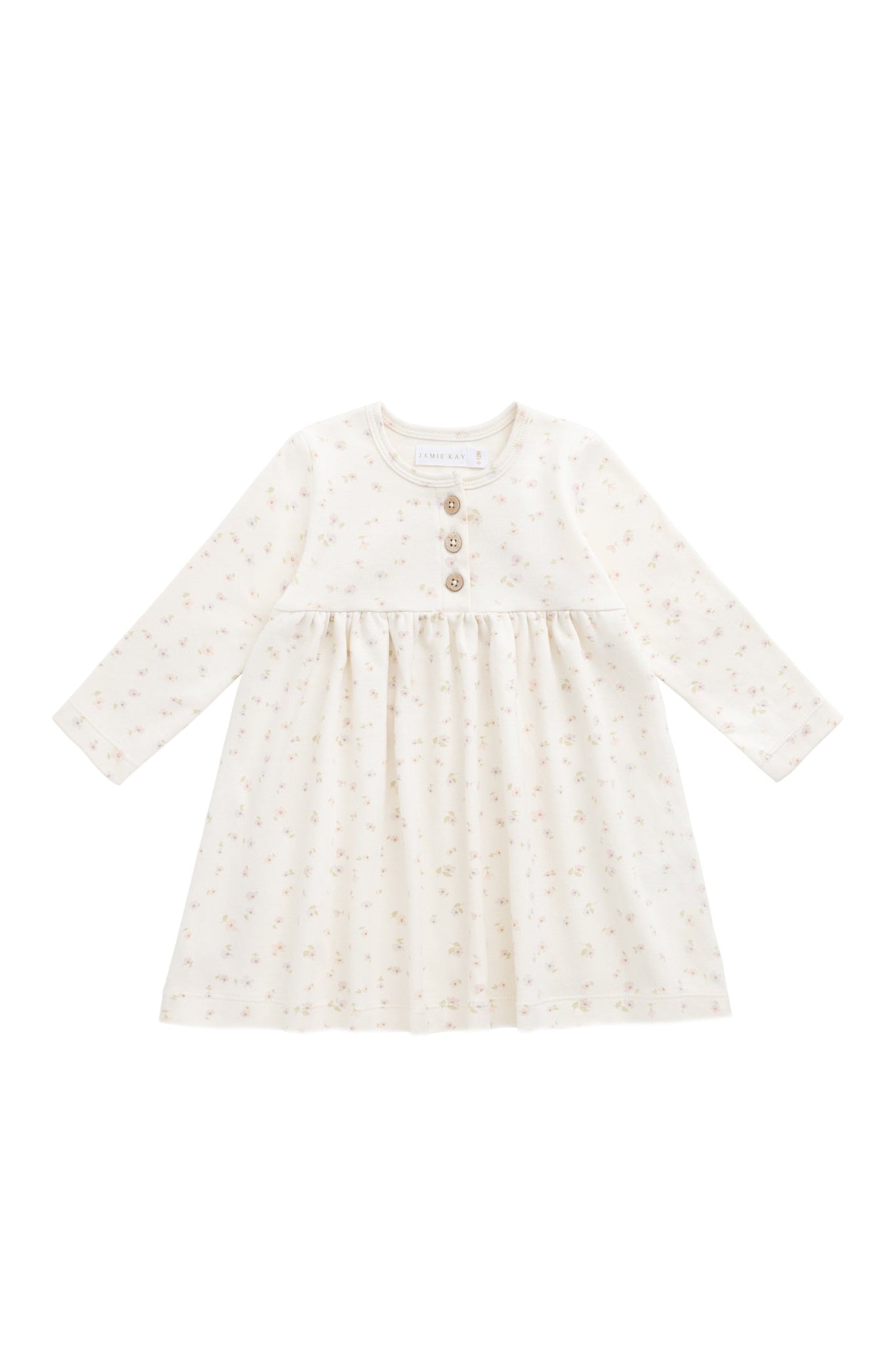 Organic Cotton Bridget Dress - Briella Whisper