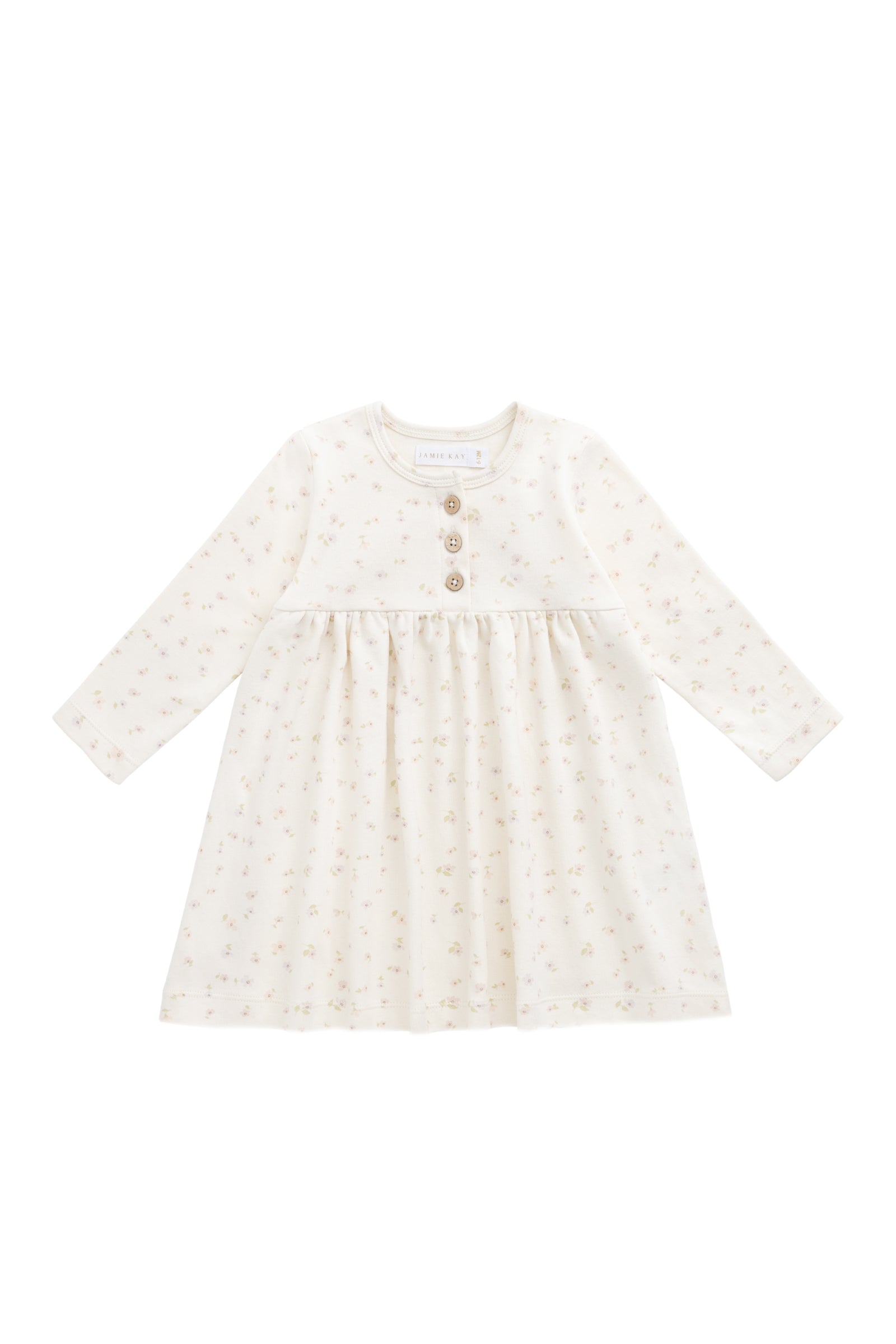 Organic Cotton Bridget Dress - Briella Whisper
