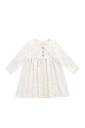 Organic Cotton Bridget Dress - Briella Whisper