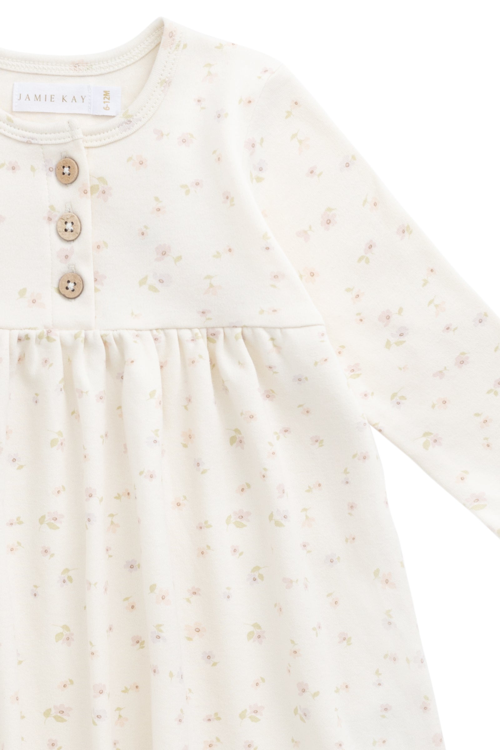 Organic Cotton Bridget Dress - Briella Whisper