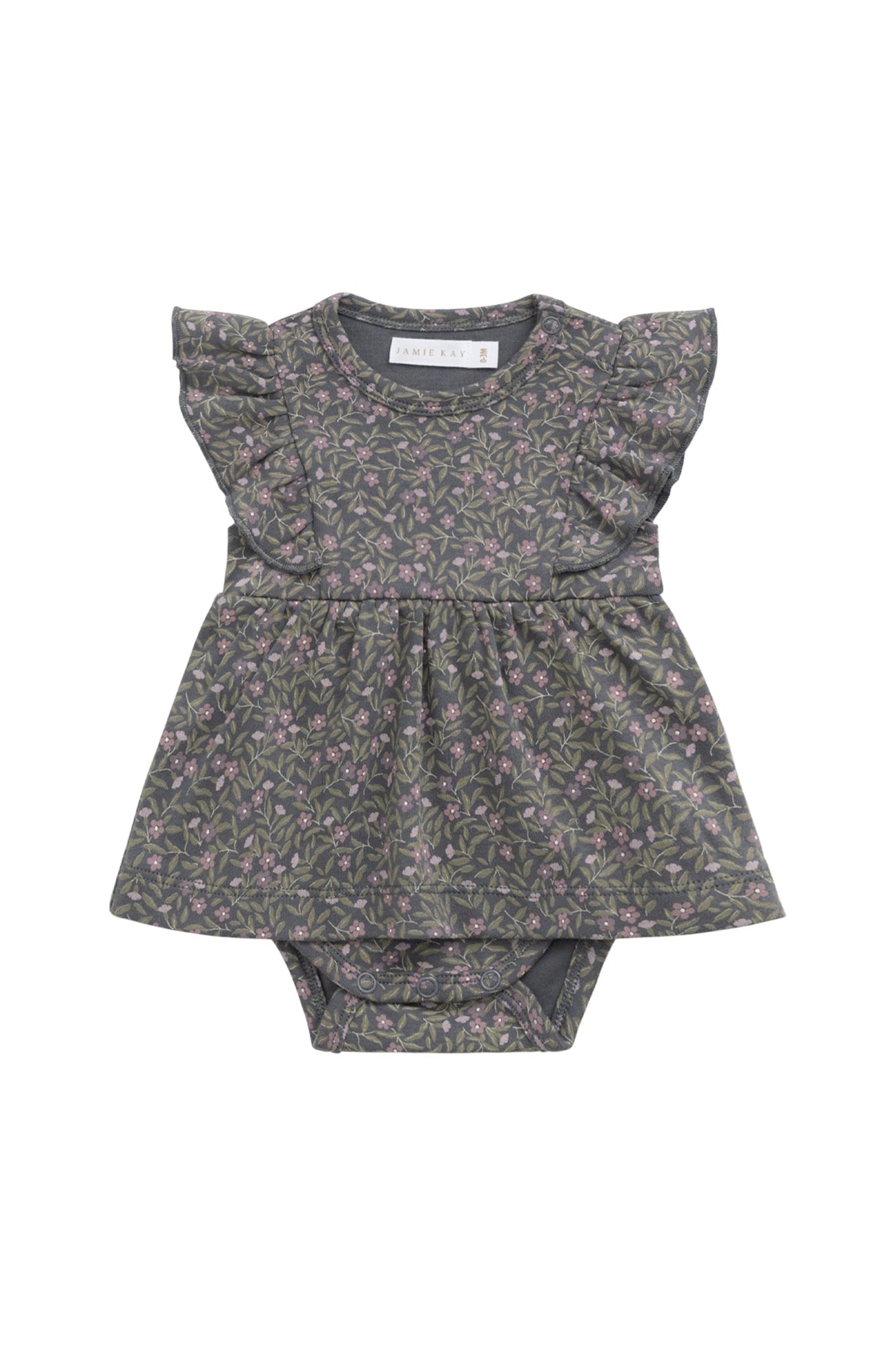 Organic Cotton Elianna Playsuit - Phoebe Lava