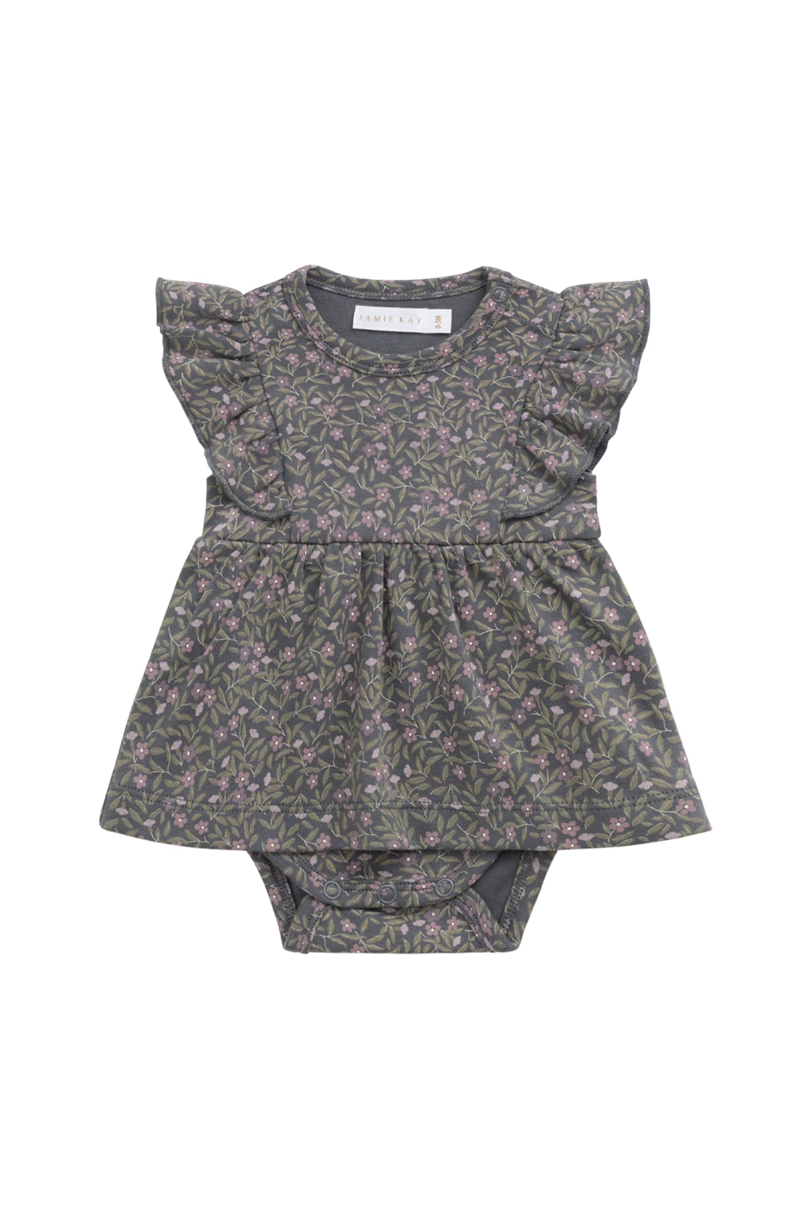 Organic Cotton Elianna Playsuit - Phoebe Lava