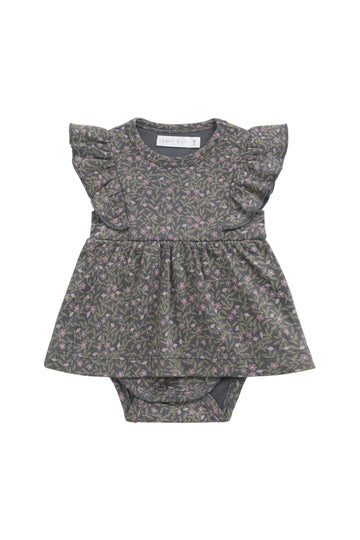 Organic Cotton Elianna Playsuit - Phoebe Lava