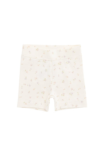Organic Cotton Everyday Bike Short - Briella Whisper