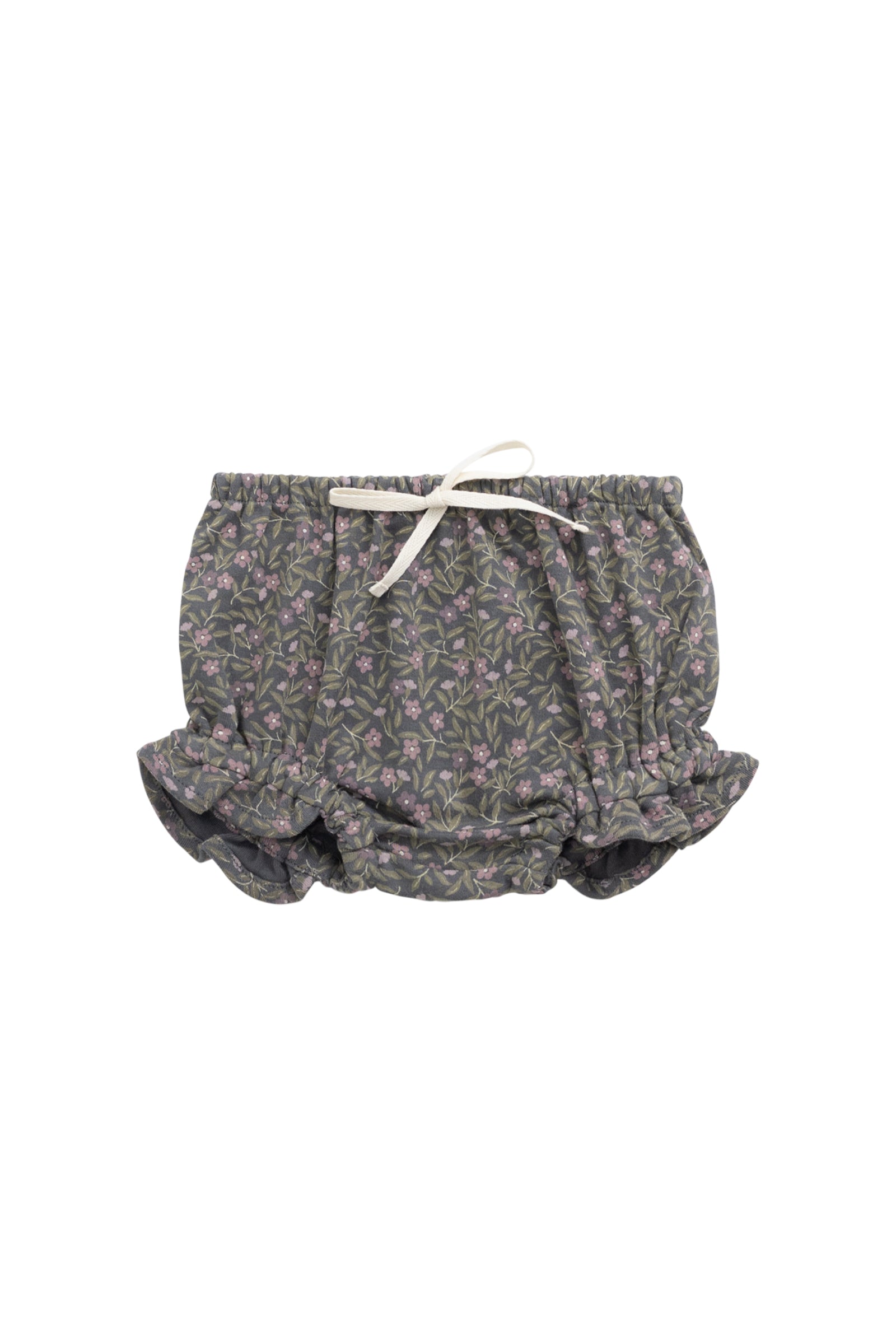 Organic Cotton Frill Bloomer - Phoebe Lava