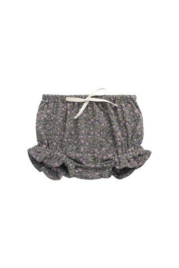 Organic Cotton Frill Bloomer - Phoebe Lava
