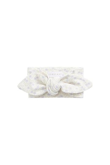 Organic Cotton Headband - Emmy Lilac