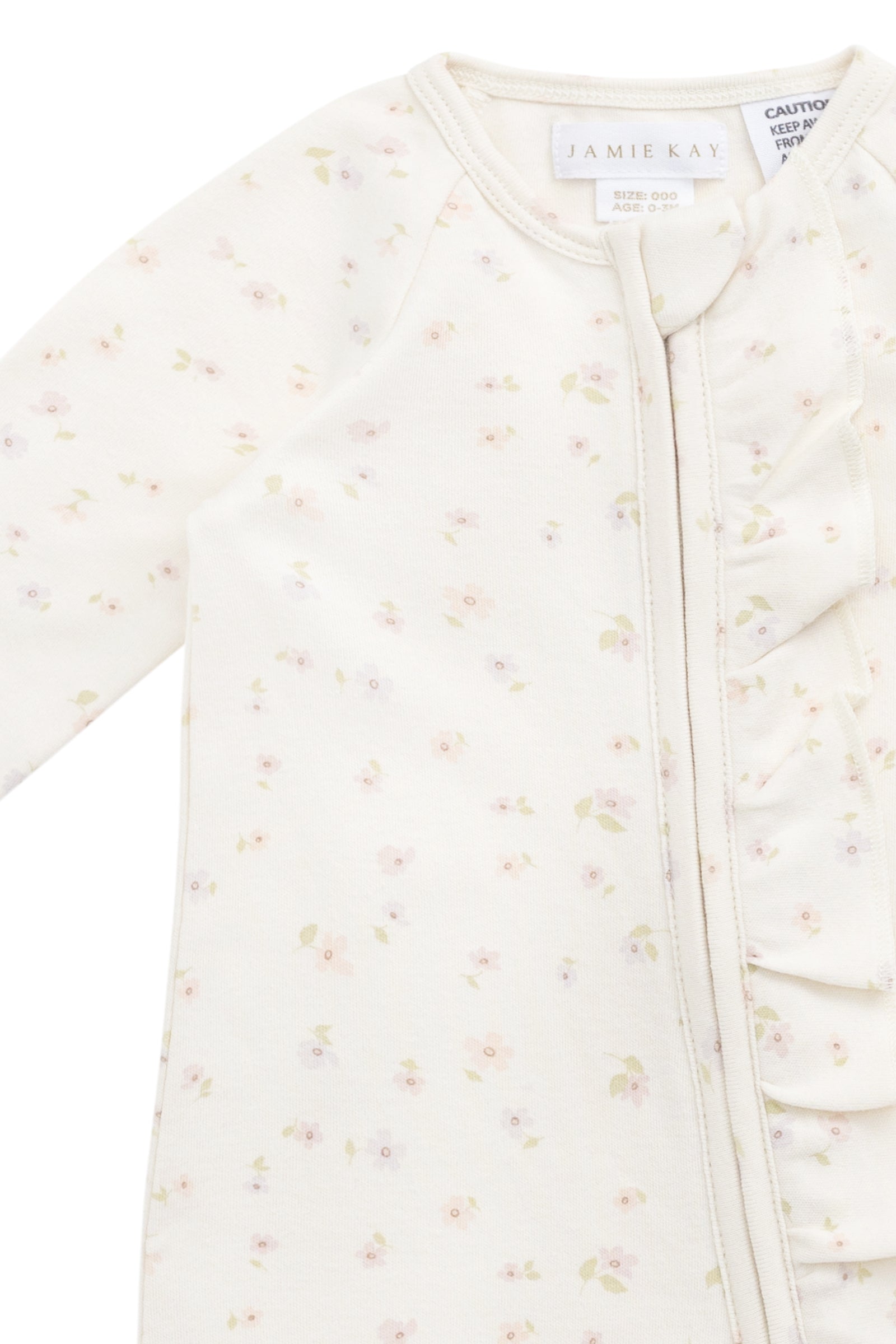Organic Cotton Melanie Onepiece - Briella Whisper