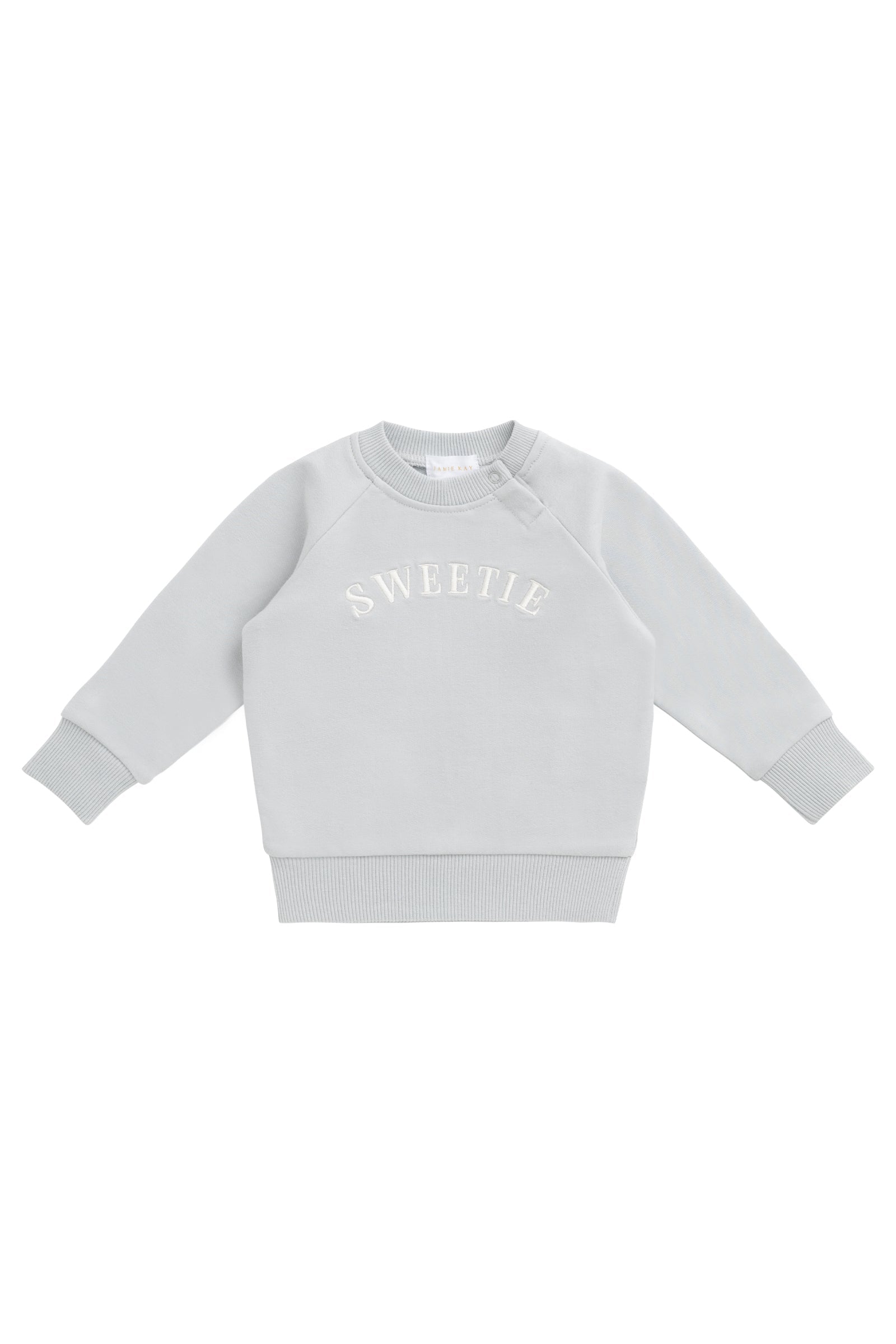 Organic Cotton Mimi Sweatshirt - Dawn Blue Sweetie