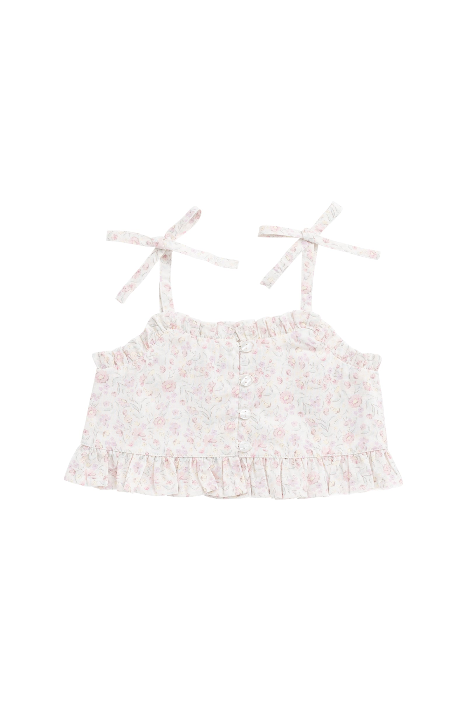 Organic Cotton Mirabel Top - Grace Floral