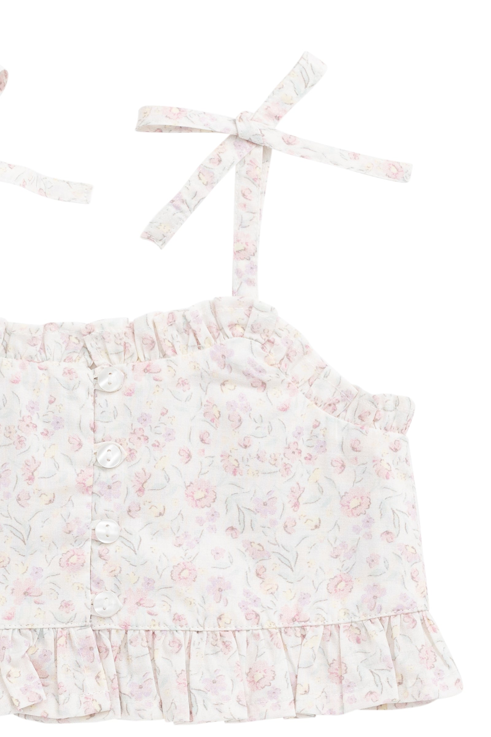 Organic Cotton Mirabel Top - Grace Floral