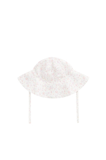 Organic Cotton Noelle Hat - Grace Floral