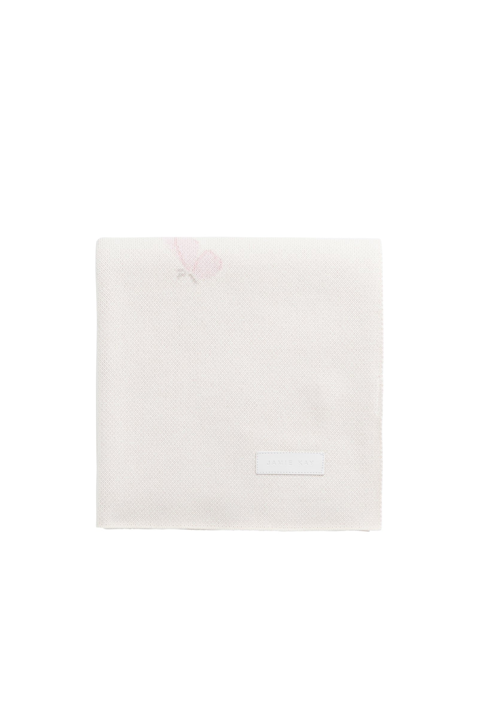 Cassie Jacquard Blanket - Egret