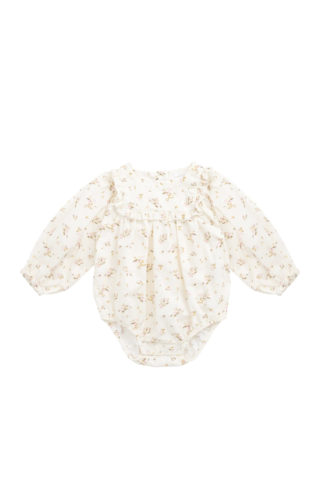 Organic Cotton Frances Playsuit - Bianca Antique