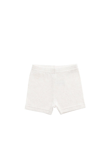 Organic Cotton Modal Elisa Bike Short - Icing Marle