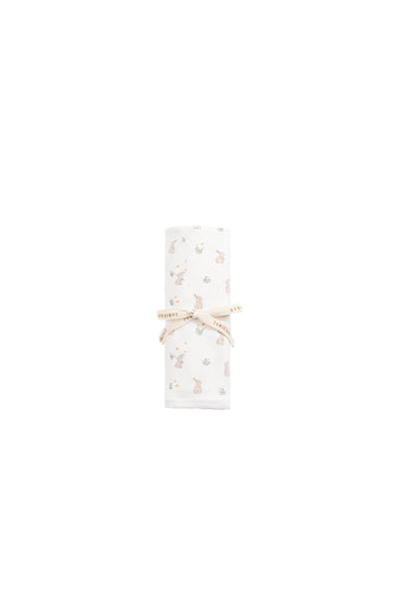 Organic Cotton Murphy Wrap - Lapin Jardin Crisp