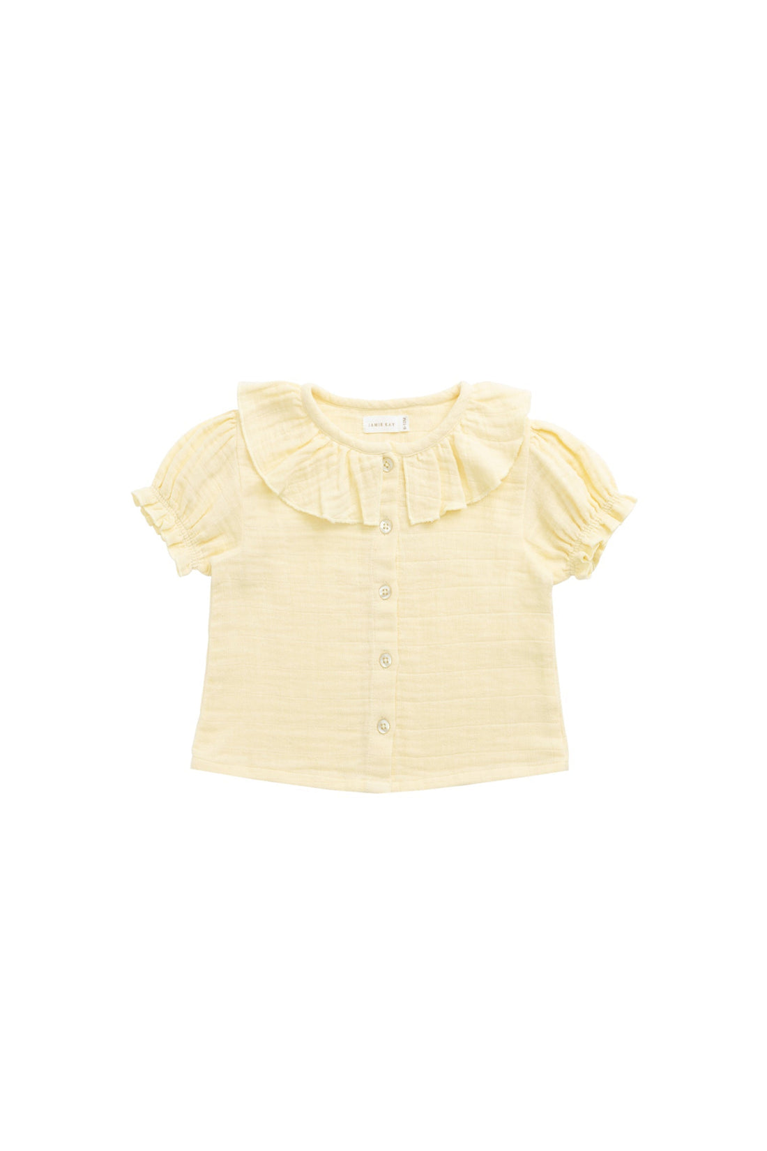 Organic Cotton Muslin Alora Top - Sunshine