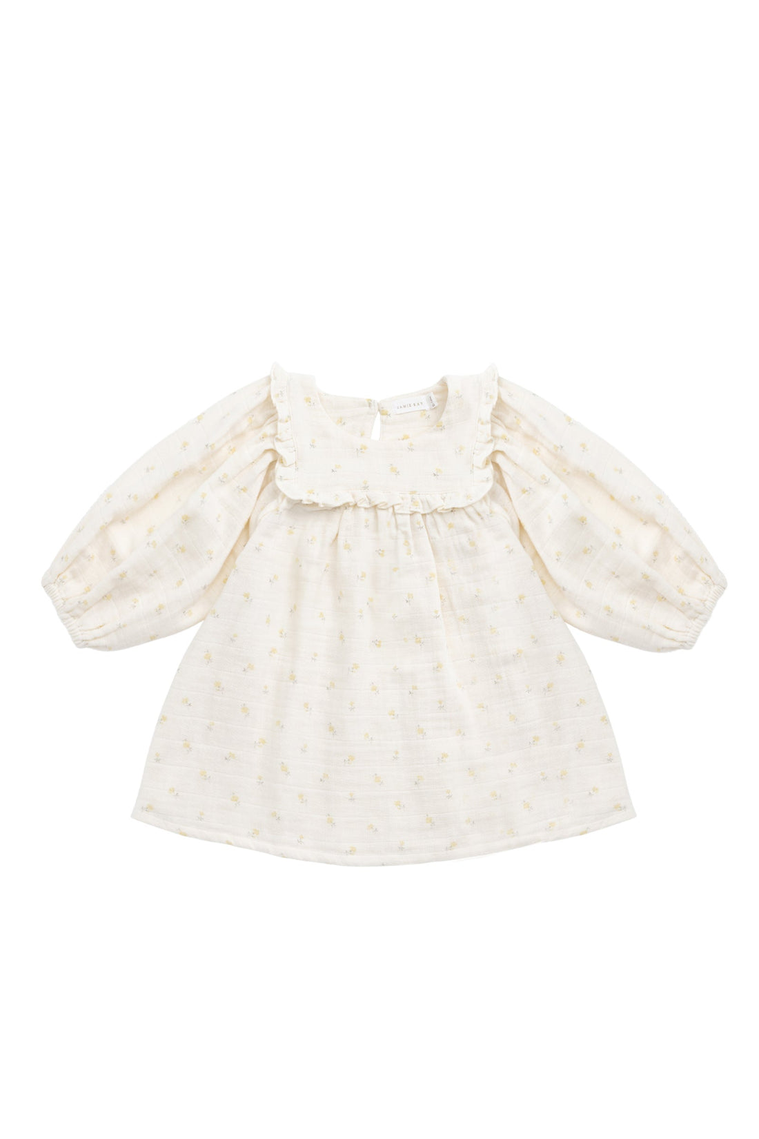 Organic Cotton Muslin Amira Dress - Vintage Ditsy