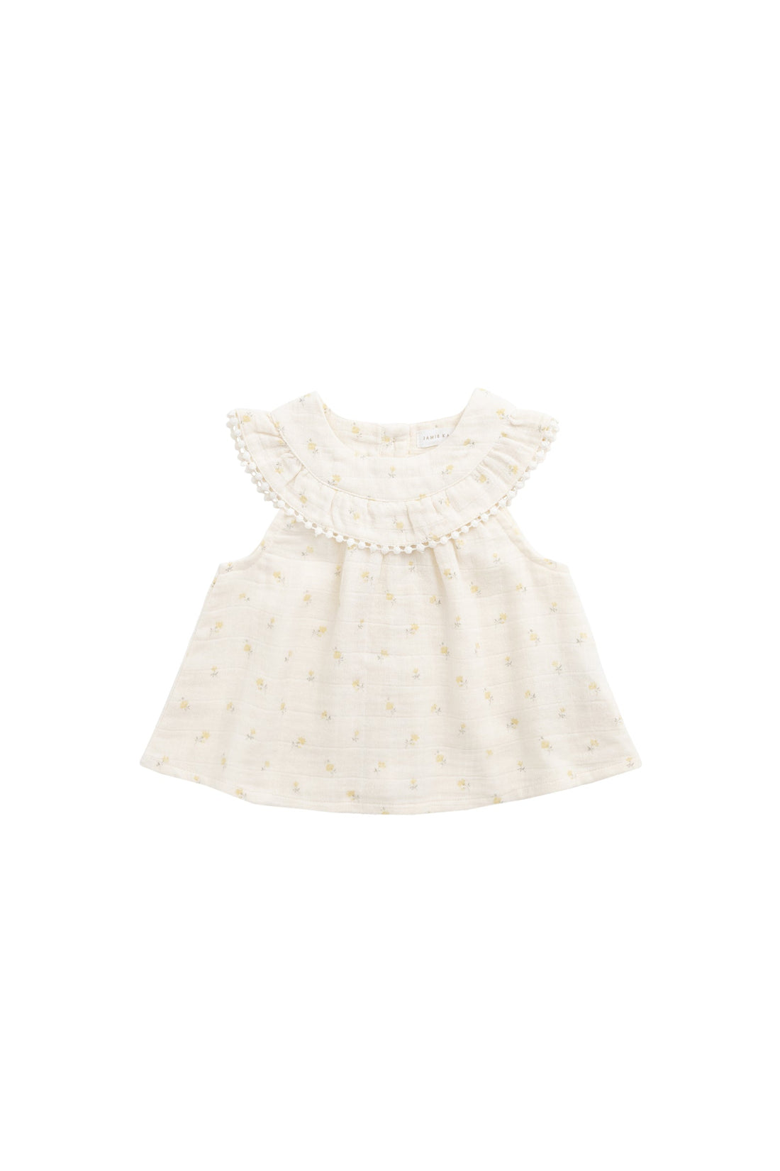 Organic Cotton Muslin Annalise Top - Vintage Ditsy