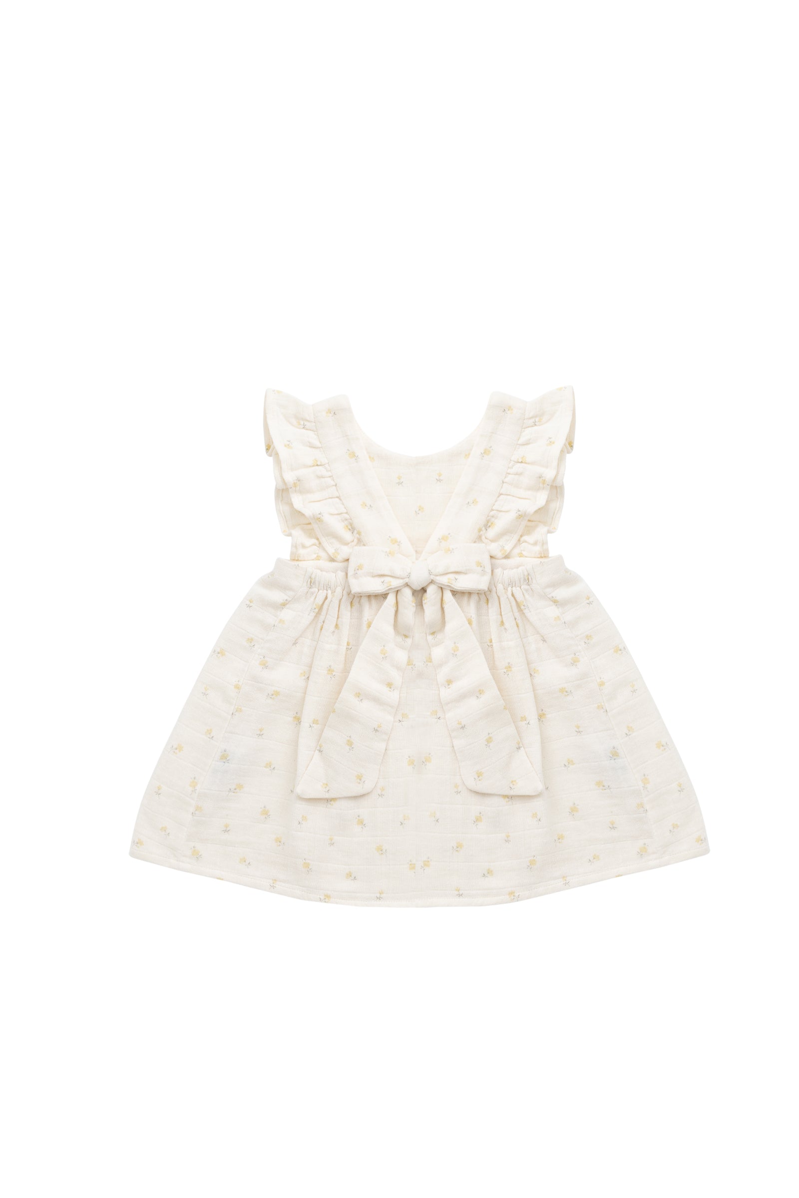 Organic Cotton Muslin Brielle Dress - Vintage Ditsy