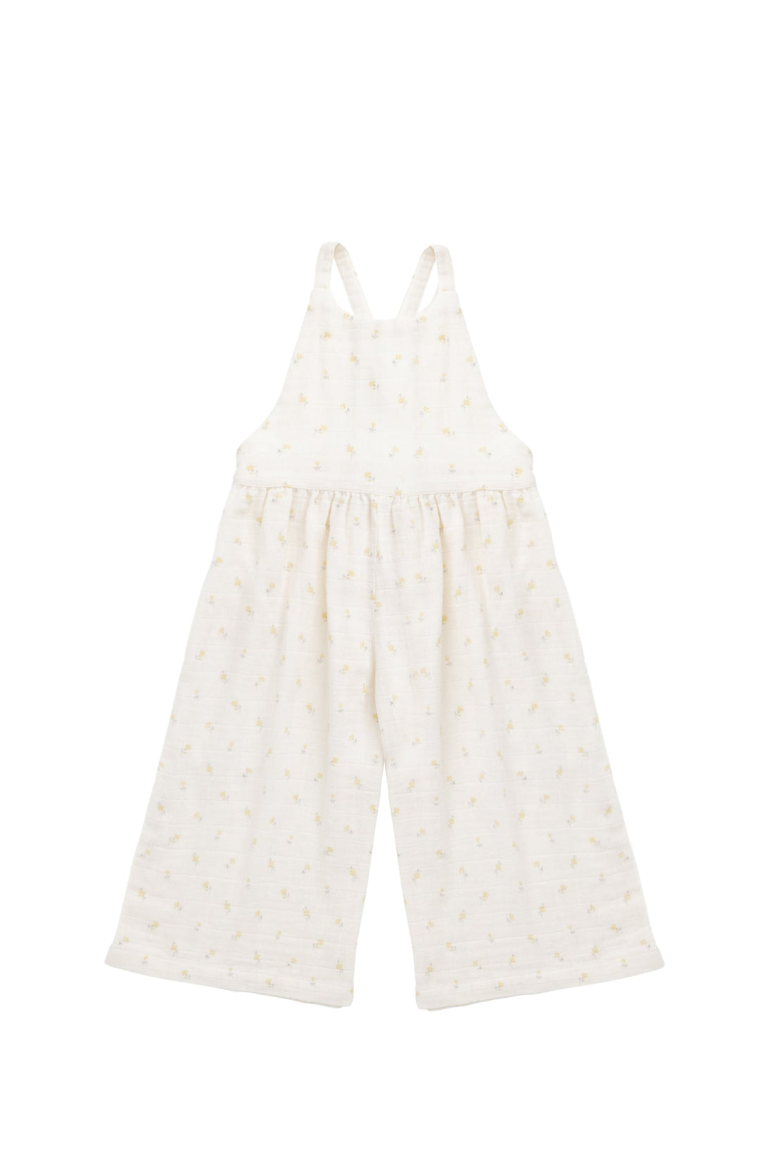 Organic Cotton Muslin Lana Jumpsuit - Vintage Ditsy