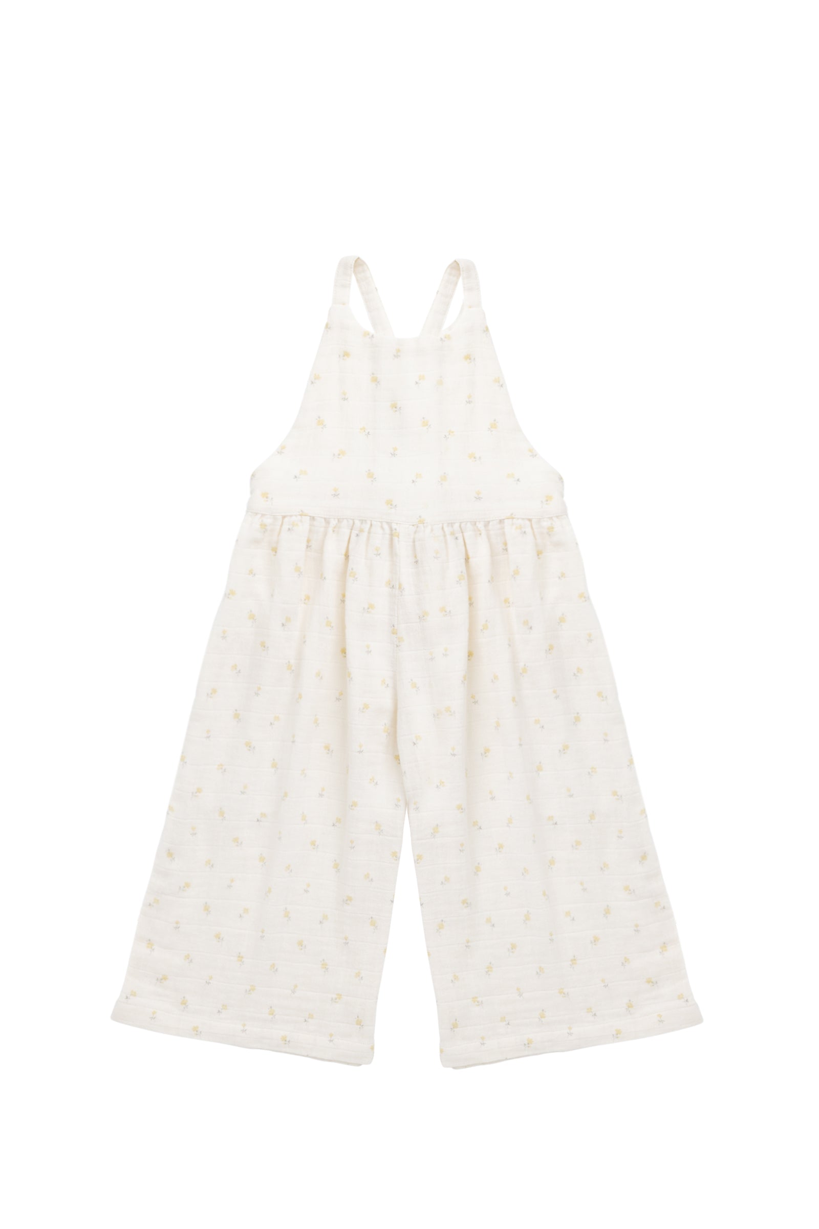 Organic Cotton Muslin Lana Jumpsuit - Vintage Ditsy
