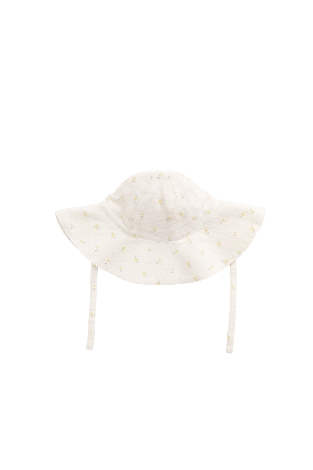Organic Cotton Muslin Noelle Hat - Vintage Ditsy