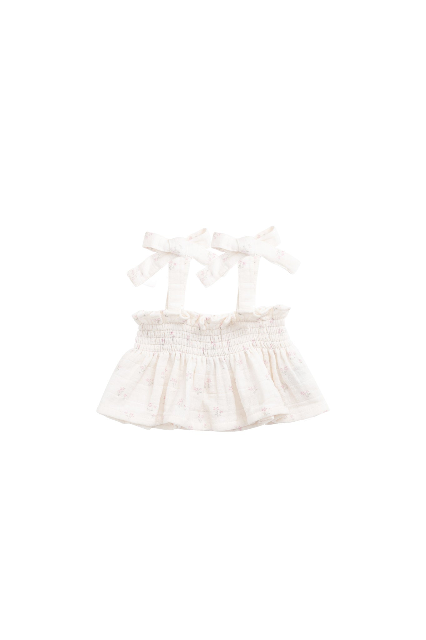 Organic Cotton Muslin Odette Top - Pauline Pink