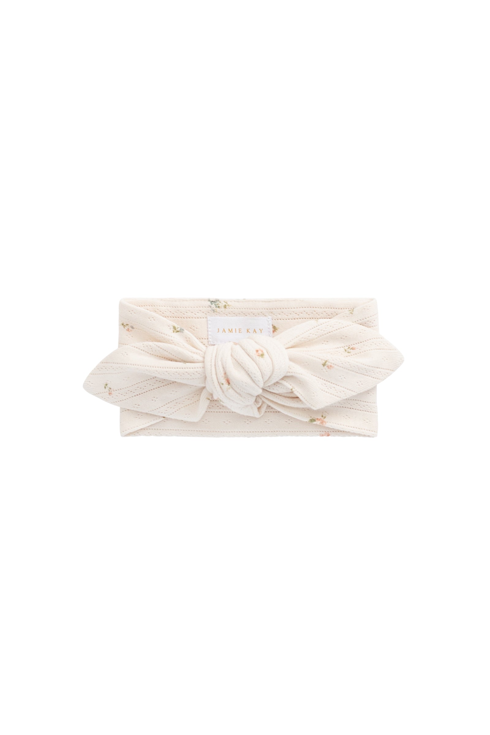 Organic Cotton Pointelle Headband - Sweet Magnolia Simple