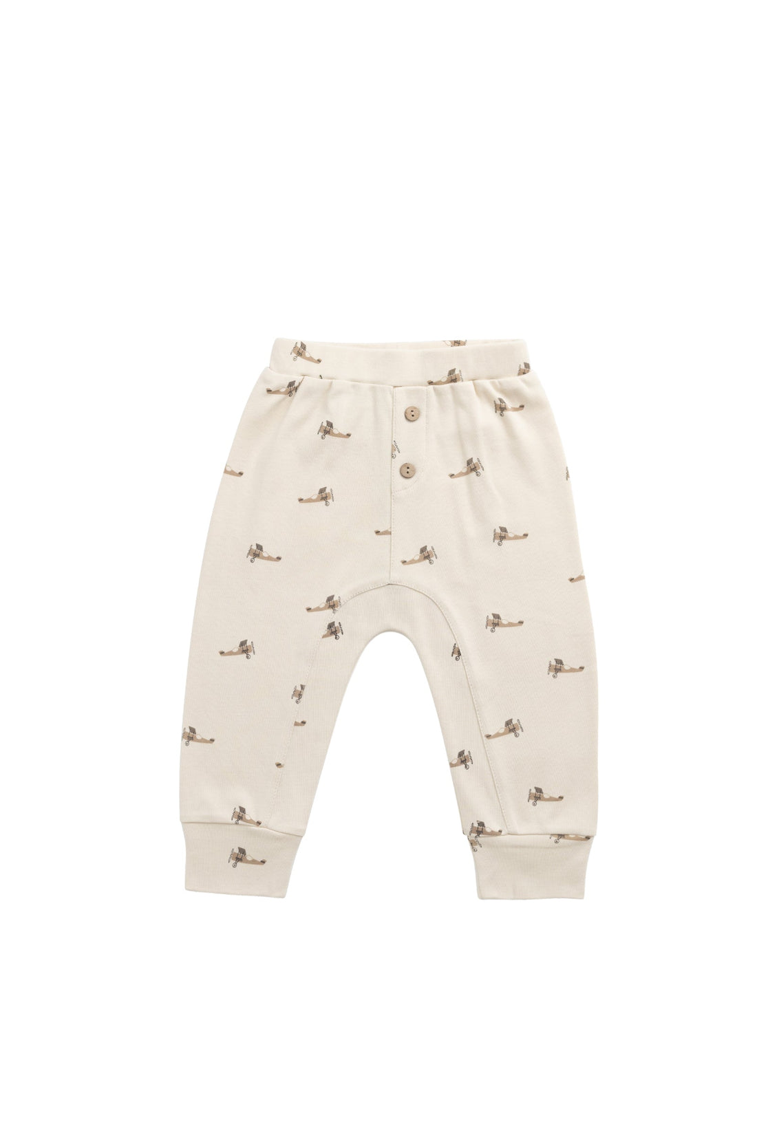 Pima Cotton Wesley Pant - Fly High Vanilla Cream