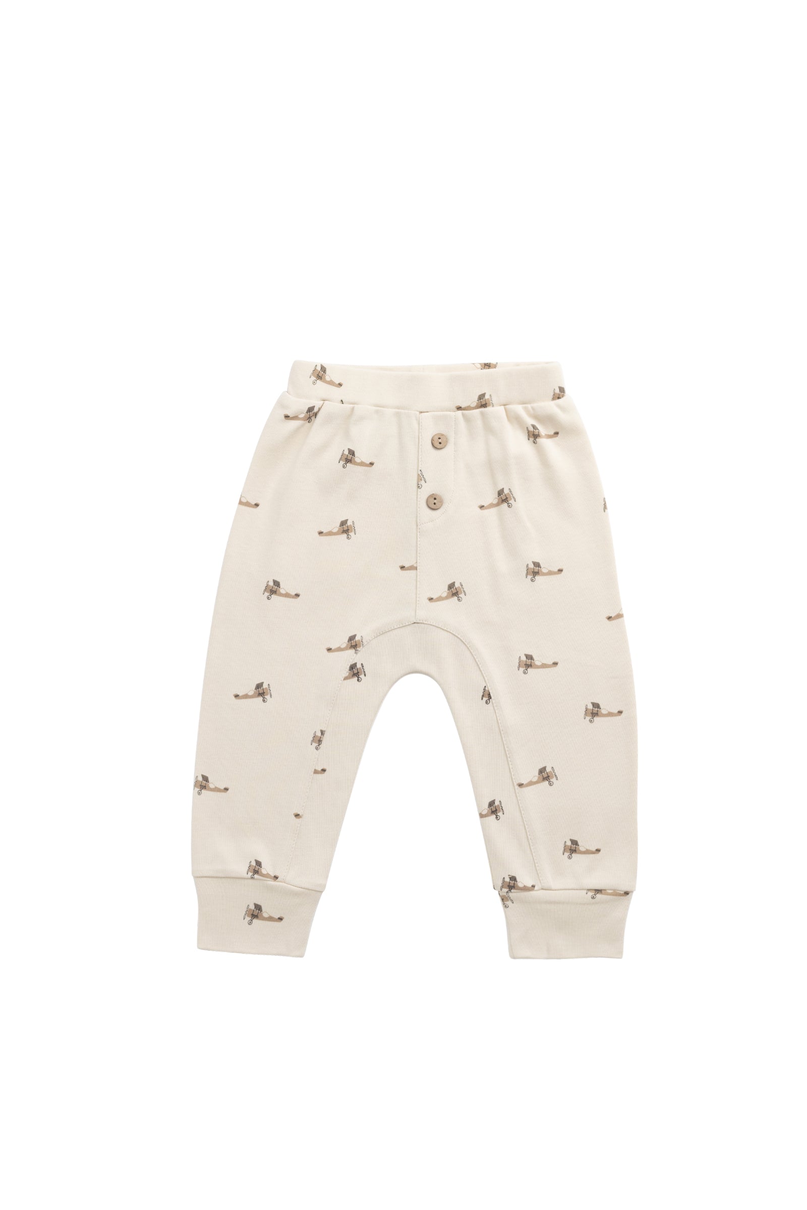 Pima Cotton Wesley Pant - Fly High Vanilla Cream
