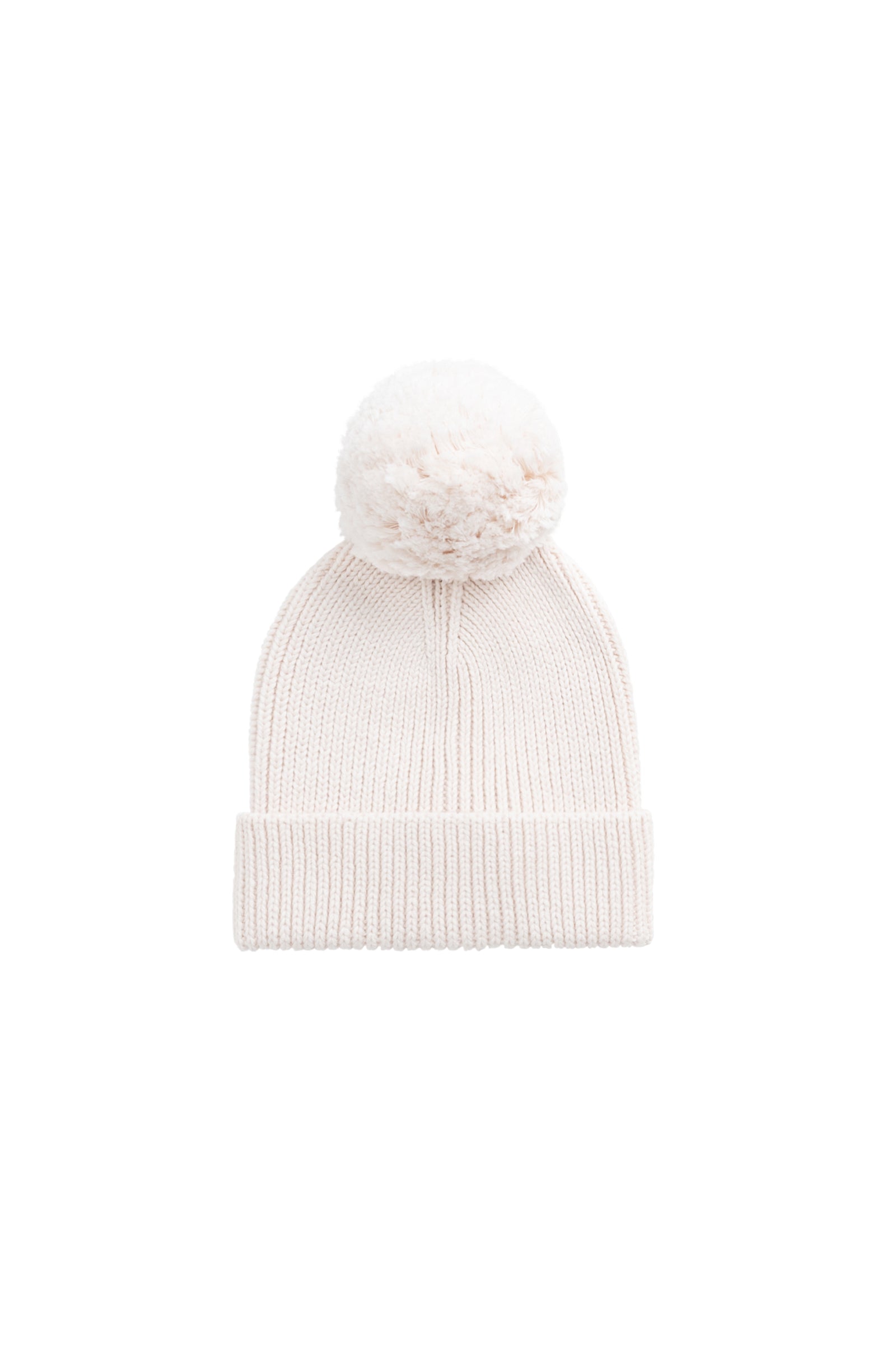 Simple Rib Beanie - Cosy Mauve