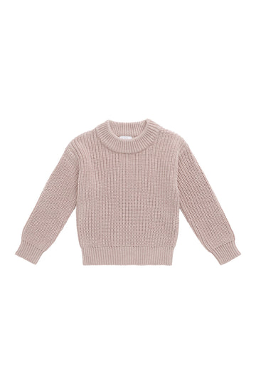 Morgan Jumper - Soft Misty Rose Marle