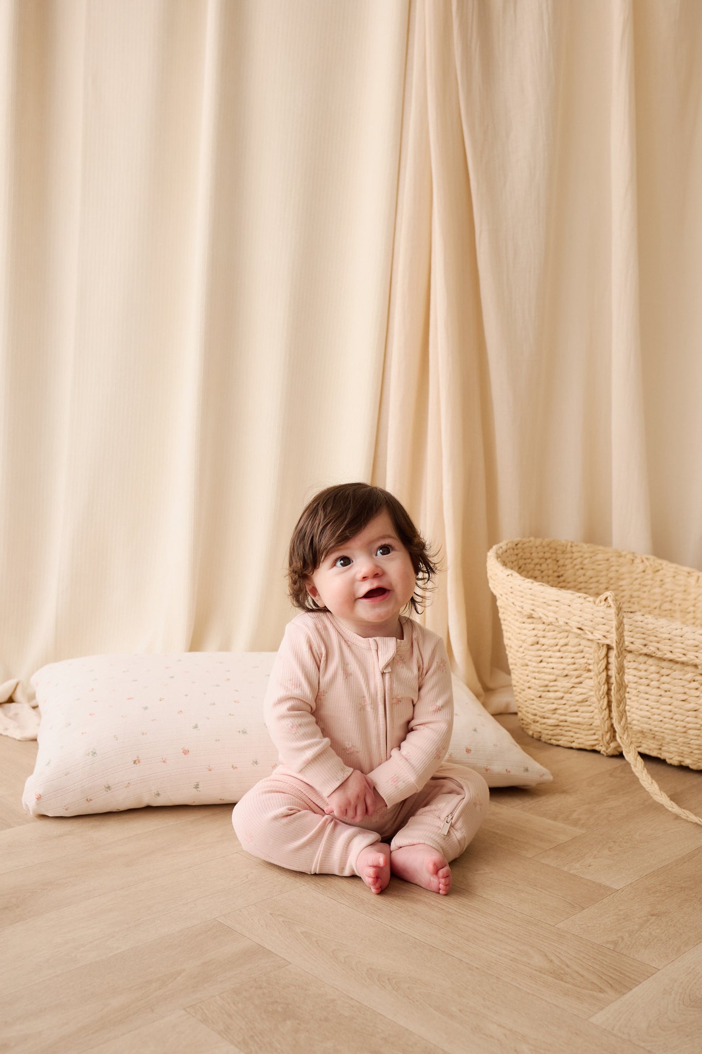 Organic Cotton Fine Rib Georgia Onepiece - Simone Morganite